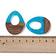 Подвески из смолы и дерева WOOD-F015-17H-3
