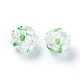 Ручной работы ухабистым Шарики Lampwork LAMP-E021-06J-1