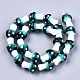 Гриб ручной Lampwork бисер пряди X-LAMP-R116-14-2