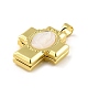 Стойки обшивки латунь кулон KK-H456-15G-2