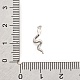 Латунные микро проложить кубического циркония подвески KK-M321-01D-P-3