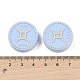 Фокальные бусины из пищевого силикона SIL-Z021-02I-3