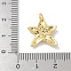 Латунные микропаве прозрачные подвески с фианитом KK-M300-08G-02-3