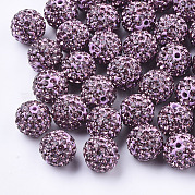 Ручной полимерной глины шариков Rhinestone RB-S250-12mm-A27