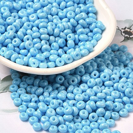 Выпечка краска стеклянные бусины SEED-B001-02A-12-1