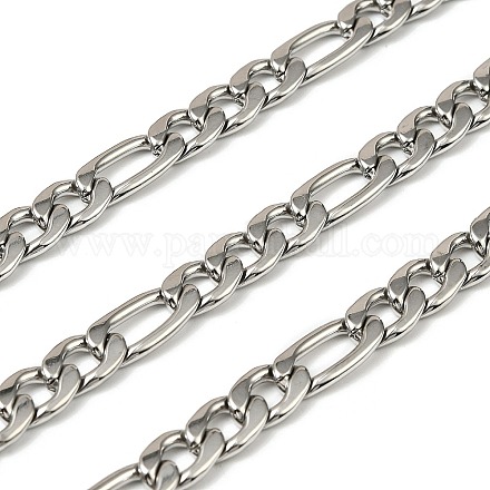 Цепи Фигаро из хирургической нержавеющей стали 316 CHS-H114-09A-P-1