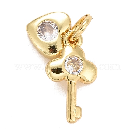 Кубического циркония подвески KK-E275-17G-1