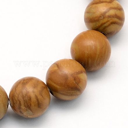 Натуральный Tigerskin яшма круглые бусины пряди G-S166-8mm-1