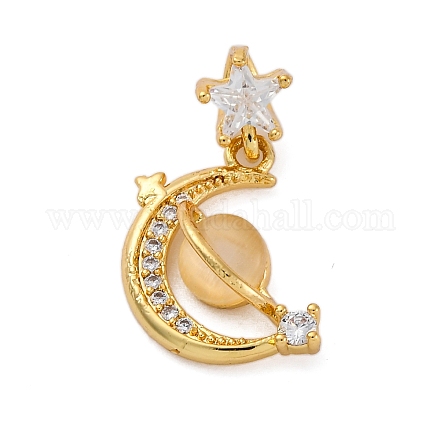 Подвески латуни cmолы KK-V009-07G-1