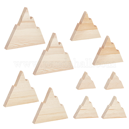 10 шт. 5 стиля вырезы из дерева WOOD-WH0131-21A-1