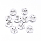 Tarnish Resistant 304 Stainless Steel Links connectors, Laser Cut, Flat Round with Family, Stainless Steel Color, 11.5x1mm, Hole: 1.2mm