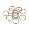 Alloy Linking Rings, Lead Free and Cadmium Free, Antique Bronze Color, about 26mm in diameter, 2mm thick, hole: 22mm