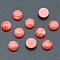 Natural Rhodochrosite Cabochons, Half Round, 10x5mm