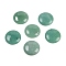 Natural Green Aventurine Cabochons, Half Round/Dome, 25x7~8mm