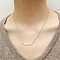304 Stainless Steel Pendant Necklaces for Women, Golden, Bird, 17.72 inch(45cm)