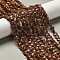 Synthetic Goldstone Beads Strands, Heart, 5.5x6~6.5x2.5~3mm, Hole: 0.7mm, about 69~72pcs/strand, 14.88~15.2(37.8~38.6cm)
