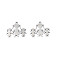 Non-Tarnish 201 Stainless Steel Pendants, Girl, Stainless Steel Color, 16x19x1mm, Hole: 1.5mm