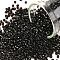 Cylinder Seed Beads, Opaque Colours Luster, Uniform Size, Coconut Brown, 2x1.5mm, Hole: 0.8mm, about 40000pcs/bag, about 450g/bag