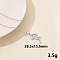 Stylish Ocean Stainless Steel Octopus Pendant Necklace for Women