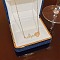 Stainless Steel Cable Chain Necklaces, Rhinestone Pendant Necklaces, Heart, 8.27~19.69 inch(21~50cm)