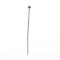 Tarnish Resistant 304 Stainless Steel Ball Head Pins, Stainless Steel Color, 35mm, Pin: 0.7mm, 21 Gauge, Head: 2mm