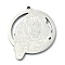 Non-Tarnish 201 Stainless Steel Pendants, Laser Cut, Lion Charm, Stainless Steel Color, 29x25x1mm, Hole: 1.5mm