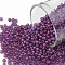 TOHO Round Seed Beads, Japanese Seed Beads, Matte, (625F) Raspberry Matte Luster, 11/0, 2.2mm, Hole: 0.8mm, about 5555pcs/50g