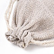 Drawstring мешки хлопка упаковка мешочки X-ABAG-R011-7x9-3