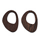 Подвески из натурального дерева венге WOOD-T023-55B-01-2