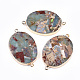 Гальванические синтетические соединители Aqua Terra Jasper Links G-T111-06E-1