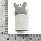 Милые подвески из флокированной смолы RESI-L043-04P-03-3