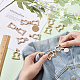 6 шт. застежки-кнопки из сплава FIND-BC0004-74-3