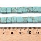 Бусины из натуральной бирюзы  G-T139-6x6-26A-5