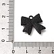 Подвески из сплава с двойным экраном красного и черного цвета FIND-Z067-01B-05-3