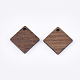 Подвески из орехового дерева WOOD-S054-38-2