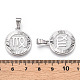 Латунные подвески KK-T070-01P-06-3