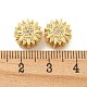 Латунные микропаве прозрачные многонитевые звенья из циркония KK-B096-15G-3