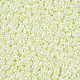Непрозрачные цвета блестящие стеклянные бусины SEED-T006-02J-2