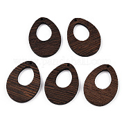 Подвески из натурального дерева венге WOOD-T023-58B-01