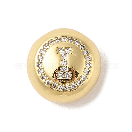 Подвески из латуни и кубического циркония KK-Z047-07G-I-RS-1