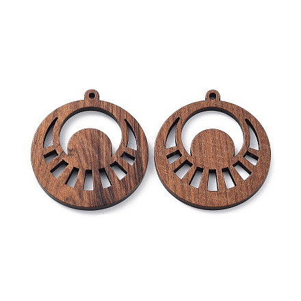 Подвески из орехового дерева WOOD-Q051-05J-1