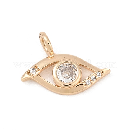 Латунные микро проложить кубического циркония подвески KK-Q096-09B-G-1