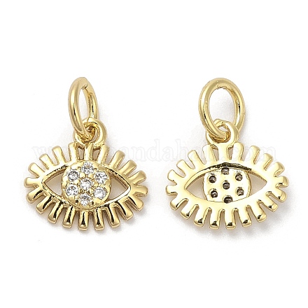 Латунные микро проложить кубического циркония подвески KK-Q775-05G-1
