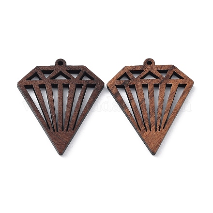 Подвески из орехового дерева WOOD-Q051-03C-1