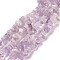 Natural Amethyst Chip Bead Strands, 5~8x5~8mm, Hole: 1mm, about 31.5 inch