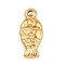 304 Stainless Steel Pendants, Fish Charms, Golden, 16x7.5x3mm, Hole: 1.4mm