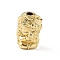 Rack Plating Brass Bead, Cadmium Free & Lead Free, Long-Lasting Plated, Child, Real 18K Gold Plated, 24x14x15mm, Hole: 4mm