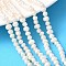 Natural Cultured Freshwater Pearl Beads Strands, Grade A+, Potato, Old Lace, 5~6mm, Hole: 0.8mm, about 57~58pcs/strand, 13.50~13.70 inch(34.3~34.8cm)