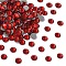 Preciosa® Crystal Hotfix Flatback Stones, Czech Crystal, Round(438 11 612 Chaton Rose VIVA 12 ®), 90070 Light Siam, SS6(1.9~2.1mm)