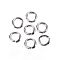 Tarnish Resistant 304 Stainless Steel Jump Rings, Open Jump Rings, Stainless Steel Color, 18 Gauge, 5x1mm, Inner Diameter: 3mm